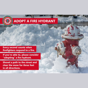 Medway Fire Department Needs Your Help - Adopt a Hydrant